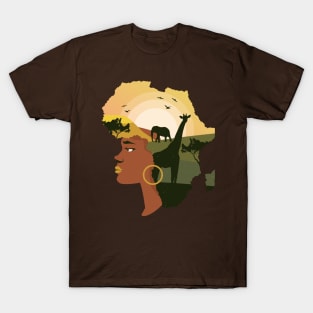 african women T-Shirt